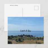Carte Postale Terre et ciel (Devant / Derrière)