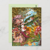 Carte Postale Terre magique (Devant / Derrière)