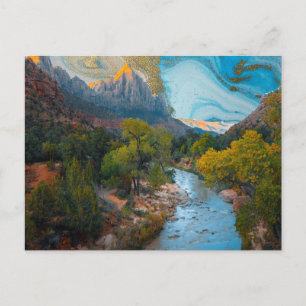 Carte Postale terre mère