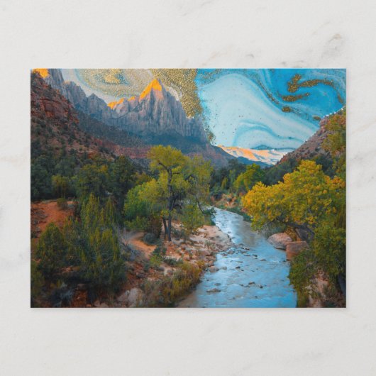 Carte Postale terre mère (Devant)