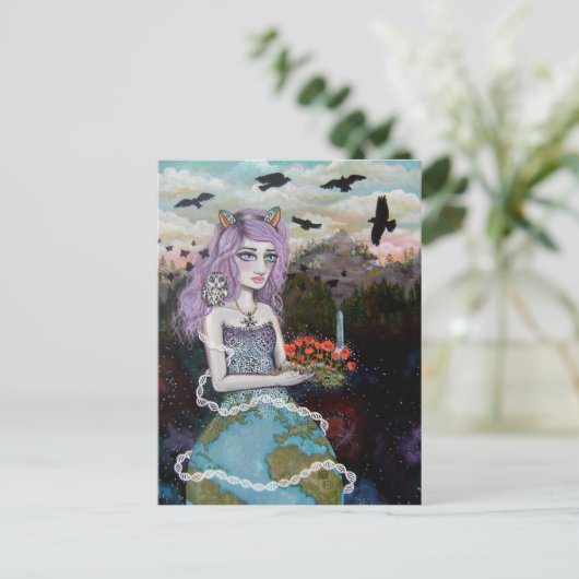 Carte Postale Terre mère (Debout devant)