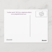 Carte Postale Terre mère (Dos)