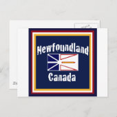 Carte Postale Terre-Neuve Canada (Devant / Derrière)