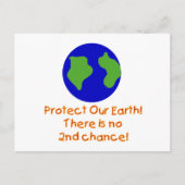 Carte Postale Terre no 2e chance (Devant)