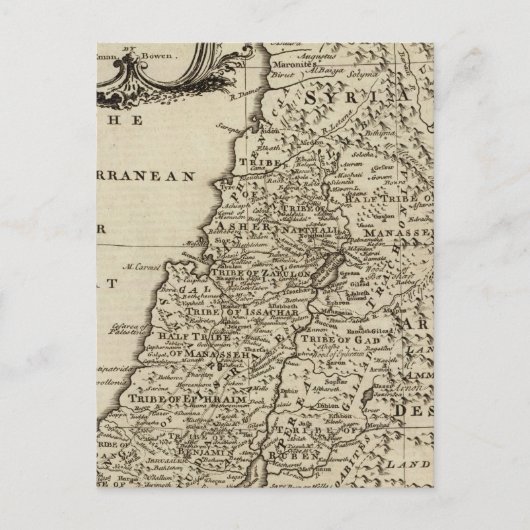 Carte Postale Terre Sainte (Devant)