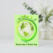 Carte postale Terre verte (Debout devant)