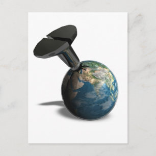 Carte postale Terre vissée