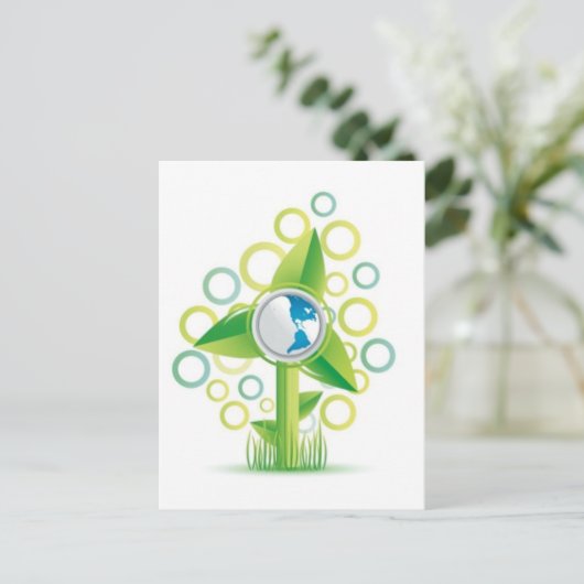 Carte Postale Terre WindMill (Debout devant)