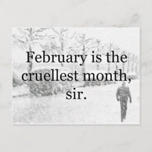 Carte Postale Terres humides d'hiver