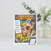 Carte Postale Terreur dans l'espace (Debout devant)