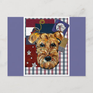 CARTE POSTALE TERRIER AIRDALÉ