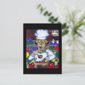 Carte Postale Terrier Airedale (Debout devant)