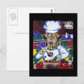 Carte Postale Terrier Airedale (Devant / Derrière)