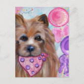 CARTE POSTALE TERRIER AUSTRALIEN (Devant)