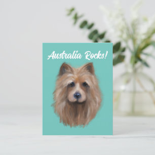 CARTE POSTALE TERRIER AUSTRALIEN