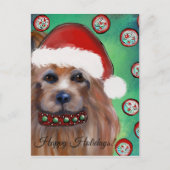 CARTE POSTALE TERRIER AUSTRALIEN (Devant)