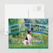 Carte Postale Terrier Fox Jouet - Pont (Devant / Derrière)