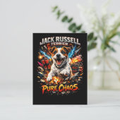Carte Postale Terrier Jack Russell (Debout devant)