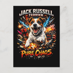 Carte Postale Terrier Jack Russell