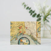 Carte Postale Territoire de l'Alaska (Debout devant)