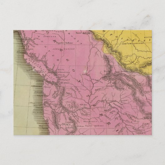 Carte Postale Territoire de l'Oregon 2 (Devant)