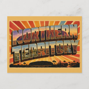 Carte Postale Territoire du Nord Australie Outback Tropical