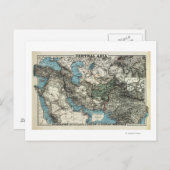 Carte Postale Territoires britannique et russe d'Afghanistan (Devant / Derrière)