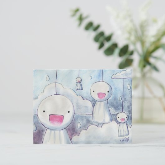 Carte Postale Teru Teru (Debout devant)