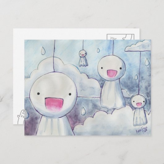 Carte Postale Teru Teru (Devant / Derrière)