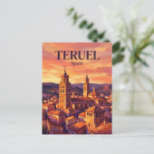 Carte Postale Teruel Espagne (Debout devant)