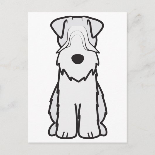 Carte Postale Tervueren Cartoon Chien Tervueren (Devant)