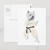 Carte Postale Tervueren Karate ! (Devant / Derrière)