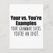 Carte Postale T'es (Devant)