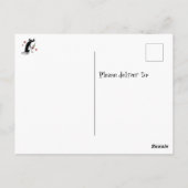 Carte Postale T'es COMBIEN VIEILLE ? Citation de vin pour vous P (Dos)