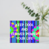 Carte Postale Tes mots drôles : garder le cool et la puissance d (Debout devant)