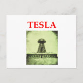 Carte Postale tesla (Devant)