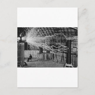 Carte Postale tesla