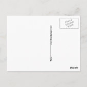 Carte Postale Tesla (Dos)