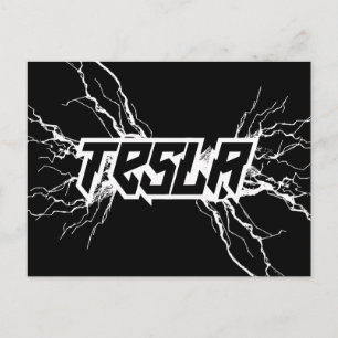 Carte Postale Tesla