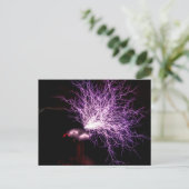 Carte Postale Tesla Coil Plasma (Debout devant)