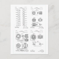 Tesla Elecro-Magnet Motor Patent US381968 p 1-4