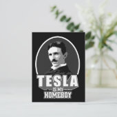 Carte Postale Tesla est ma mère (Debout devant)