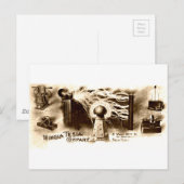 Carte Postale Tesla Letterhead (Devant / Derrière)