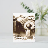 Carte Postale Tesla Letterhead (Debout devant)