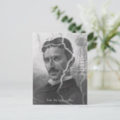 Carte Postale Tesla, L'Homme Éclair (Debout devant)