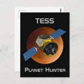 Carte Postale TESS Planet Hunter Spacecraft (Devant / Derrière)