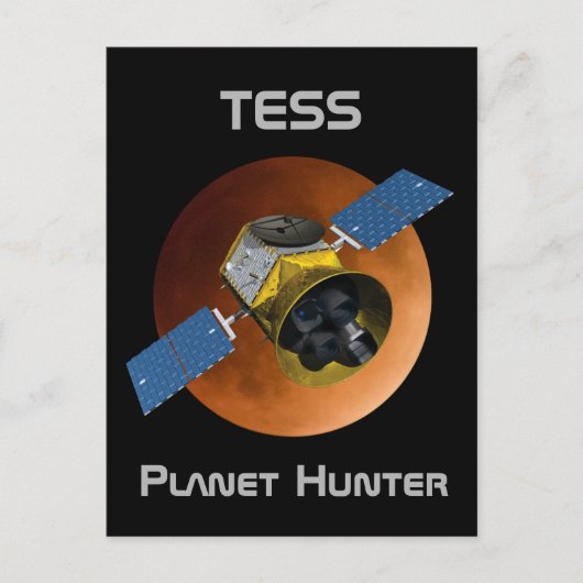 Carte Postale TESS Planet Hunter Spacecraft (Devant)
