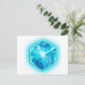 Carte Postale Tesseract, hypercube 4D, hypercube (Debout devant)
