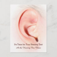 Test de l'oreille Otolaryngologie Rappel de rendez
