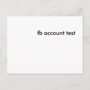 Carte Postale test fb